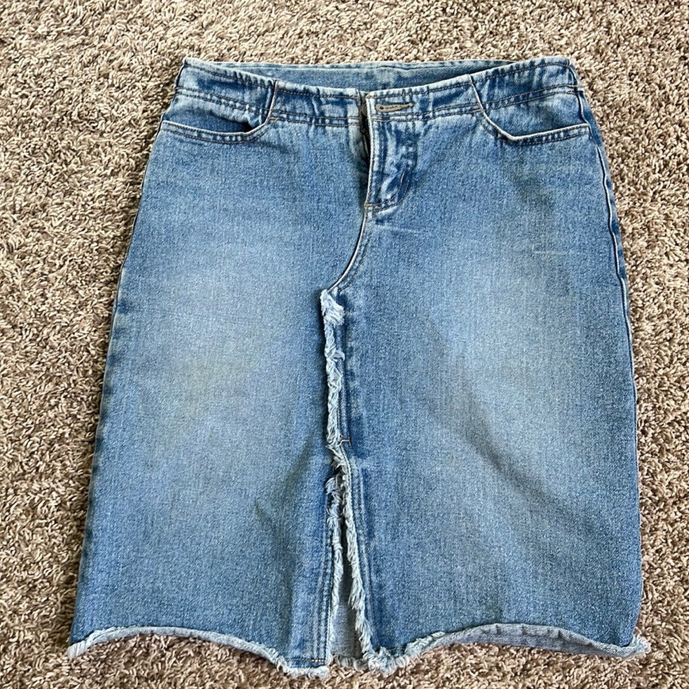 Jean No Boundaries Skirt